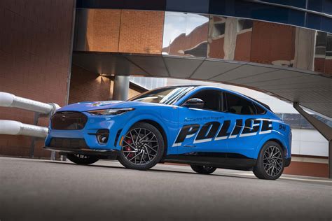 New York City Reveals First Ford Mustang Mach E Electric Police Car