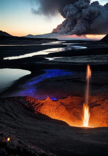 Premium Photo | Beauty of a volcanic landscape