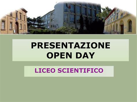 PRESENTAZIONE OPEN DAY Ppt Scaricare