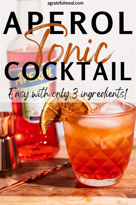 Aperol Tonic Cocktail Recipe Recipe Aperol Spritz Recipe Spritz