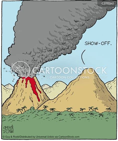 Volcano Cartoon Funny