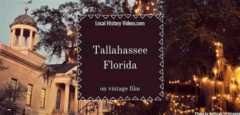 Old Images of Tallahassee, Florida