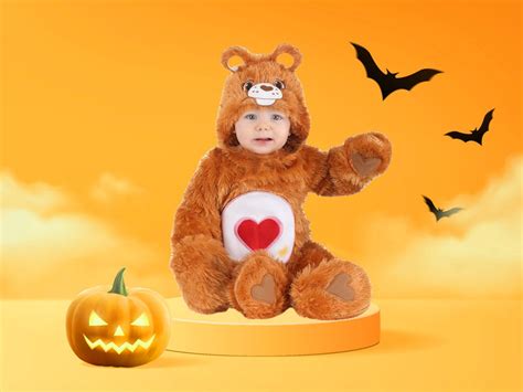 Care Bears Tenderheart Bear Costume for Infants Halloween - Etsy