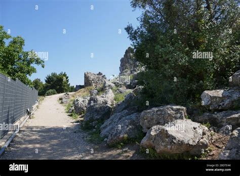 Tiryns Archaeological Site Stock Photo - Alamy