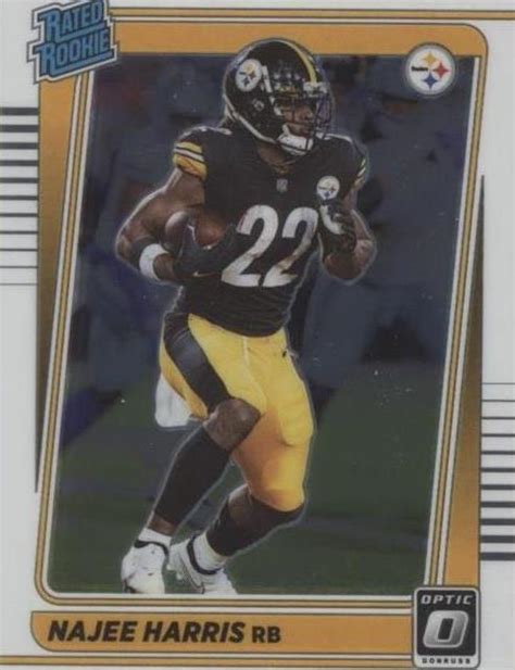 2021 Panini Donruss Optic Rated Rookie 213 Najee Harris RC For