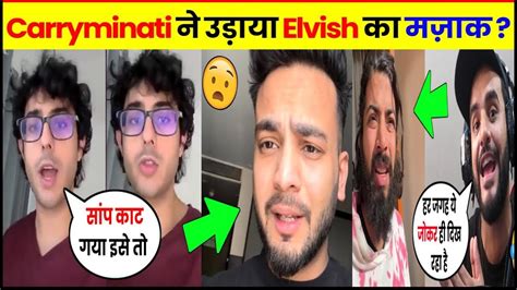 Carryminati Elvish Yadav Elvish Yadav Reply Menika