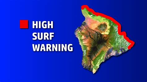 25 Ft High Surf Forecast Warning For Hawaii