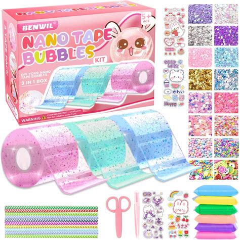 Kit de nano cinta de burbujas para niños kit de máquina de nano cinta