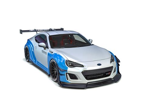 Full FENDERIST SPEC R Kit WIDE BODY KIT SUBARU BRZ 2017 2020