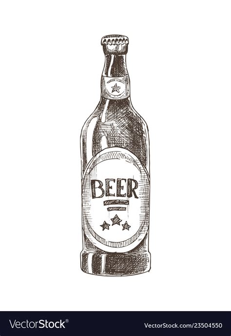 Beer Bottle Outline