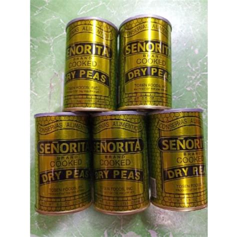 Cooked Dry Peas 155g Can Of 5 Shopee Philippines