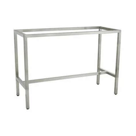 Silver Stainless Steel Ss Table Frame Size X At In Chennai