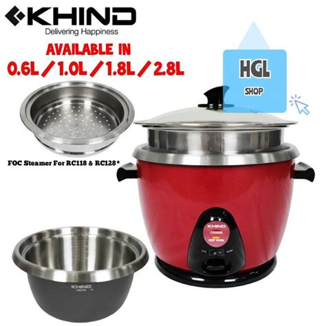 Khind Anshin Rice Cooker Rc M Rc M Rc M Rc M With Year