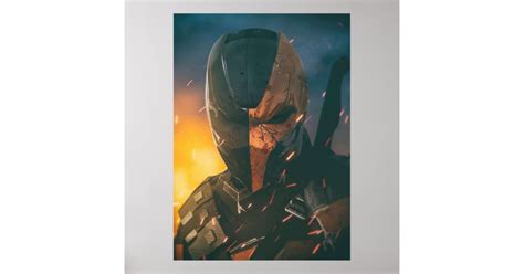 Deathstroke Dceu Poster Zazzle