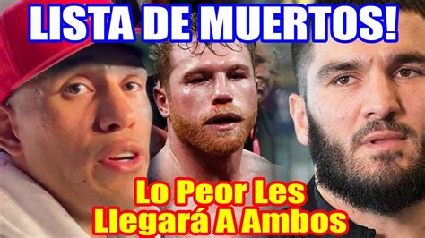 Canelo No Dud En Poner A Benavidez Y Beterbiev En La Lista De Muertos