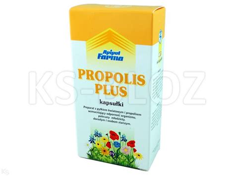 Propolis Plus Ulotka Dawkowanie Zastosowanie Interakcje KtoMaLek Pl