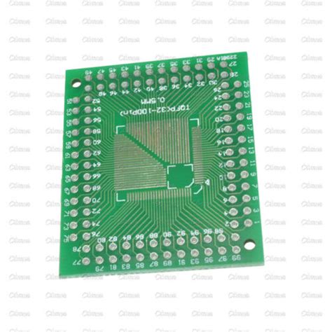 Pcs Tqfp Qfp Lqfp Fqfp To Dip Adapter Pcb Board