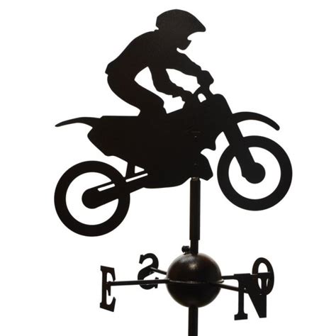 Girouette Moto Cross Pour D Corer Toit Et Jardin Girouette Fr