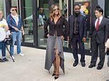 Video Halle Berry Puts On Leggy Display In Sheer Black Top And Skirt