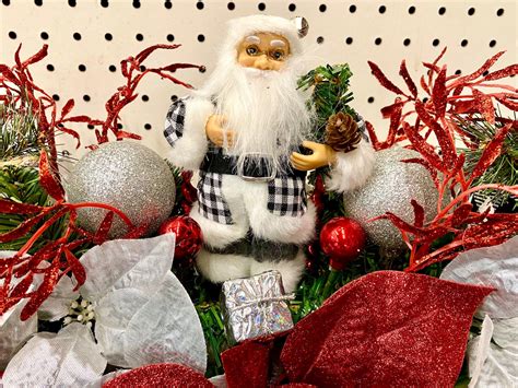 Santa Headstone Saddle Cemetery Topper Cemetery Etsy