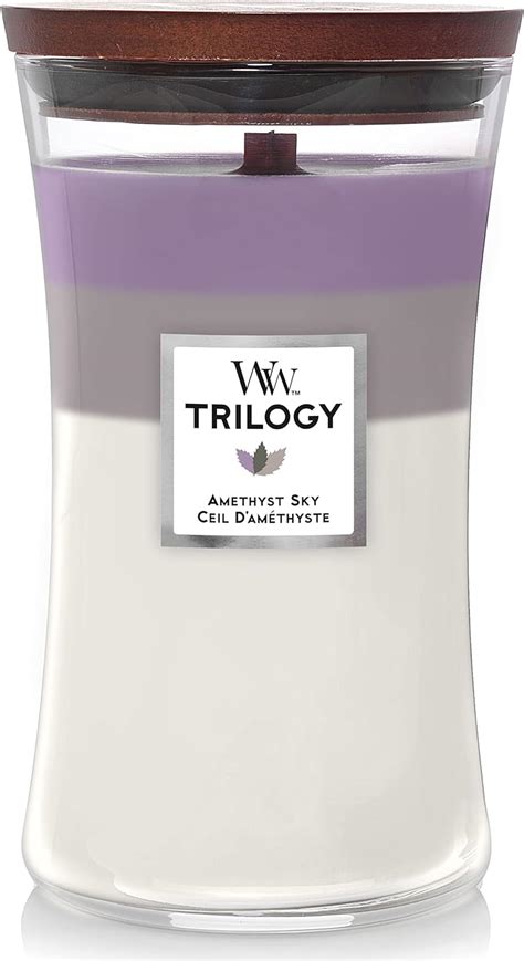 Woodwick Large Hourglass Trilogy Scented Candle With Crackling Wick