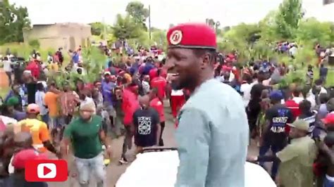 How Bobi Wine Was Received From Arua City Youtube