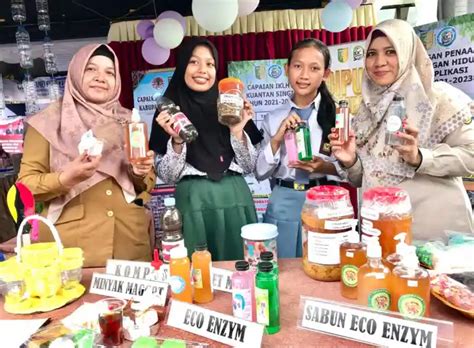 Sman 1 Dan Smkn 2 Teluk Kuantan Pamerkan Hasil Olahan Sampah Bernilai