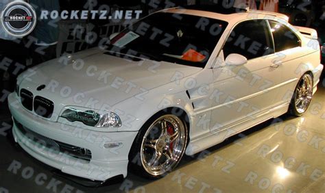 Bmw E46 99 Hm Style Front Lip 2d Rocketz Autosport