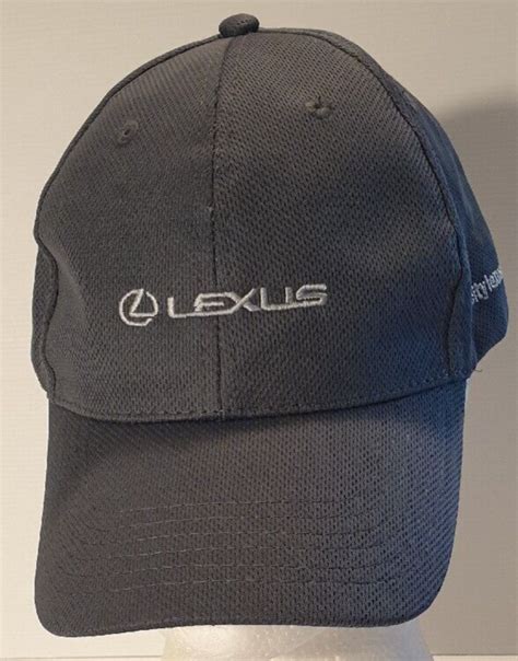 Lexus City Lexus Baseball Style Cap Hat Mesh Lined Grey Adjustable