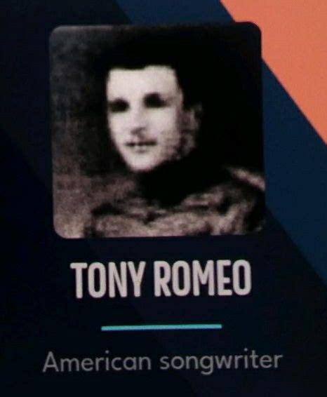 ♡Tony Romeo♡🎼 I Think I L♡ve You🎼☆SongWriter☆1970☆ | Songwriting ...