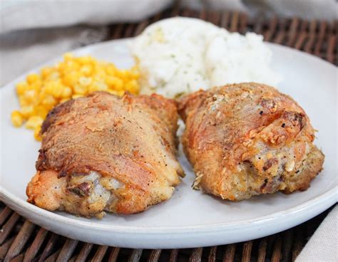 Oven Fried Chicken Thighs Recipe Cart