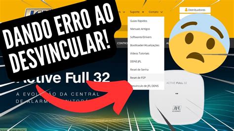 Como DESVINCULAR DVR Da JFL Pelo SITE Se Tiver Dando ERRO Simples E