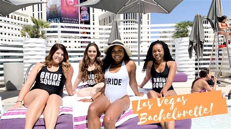 My Vegas Bachelorette Party Vlog Youtube