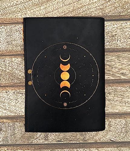 Grimoire Moon Phases Spell Book Of Shadows Journal Witchcraft Supplies