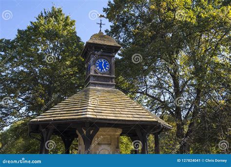 Time Flies Clock In Kensington Gardens Editorial Photo Image Of