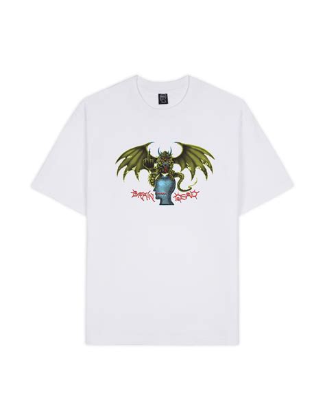 Final Boss T-shirt - White – Brain Dead