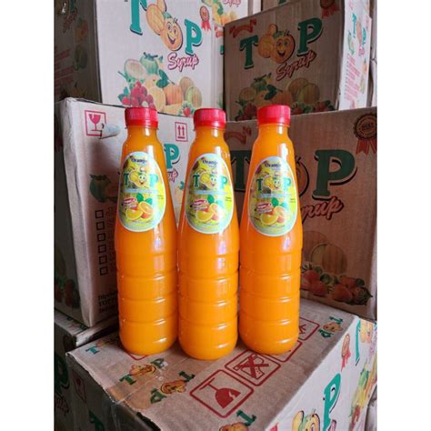 Jual Sirup Top Rasa Jeruk Kemasan Ml Top Syrup Orange Squash