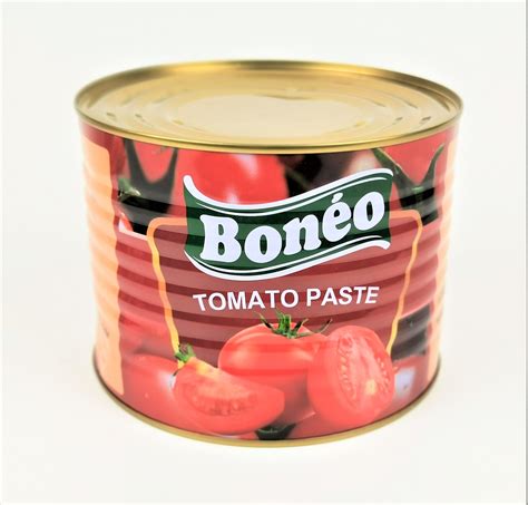 Double Concentre De Tomate 28 30 En Boite 2200g 70g 6 CTN Canned