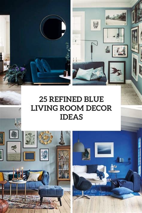 Midnight Blue Living Room Accessories Cabinets Matttroy