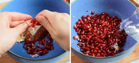 How To Cut And De Seed A Pomegranate Video Everyday Delicious