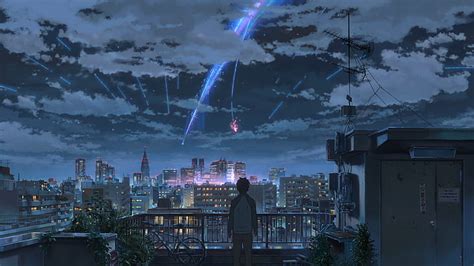 Kimi No Na Wa Anime Makoto Shinkai Fondo De Pantalla HD