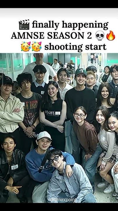 AMNSE shooting start Season 2🤯🎬ang mutya ng section e - YouTube