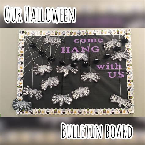 Halloween Themed Bulletin Board In 2023 Preschool Bulletin Boards Fall Preschool Bulletin