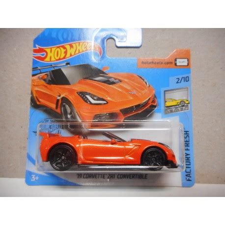 CHEVROLET CORVETTE C ZR CONVERTIBLE HOT WHEELS BCN STOCK CARS
