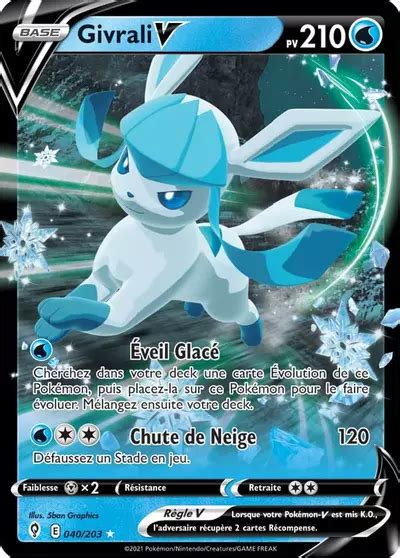 EVS 040 203 Givrali V PkmCards Fr