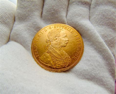 Austria M Nze Sterreich Gold Ducat Xf Km Franz Joseph I