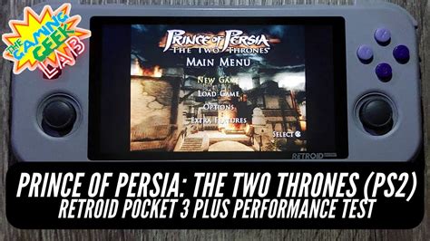 Retroid Pocket 3 Plus Performance Test Prince Of Persia The Two