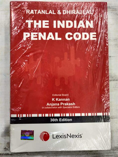 Ratanlal Dhirajlal The Indian Penal Code English Edition