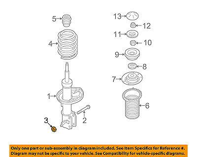 Gm Oem Front Suspension Strut Nut Ebay