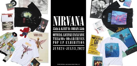 伝説のバンド「nirvana（ニルヴァーナ）」の結成から35年を記念し、 Freaks Storeにてオフィシャルライセンス別注tシャツを